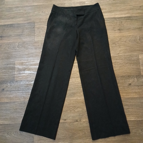 'S Max Mara Design for Easy Living Wide Leg Trousers. Black - Picture 4 of 14